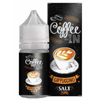 Жидкость COFFEE-IN SALT - Cappuchino (Капучино) 30мл strong