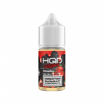 Жидкость HQD ORIGINAL SALT - Grenadine (Гренадин) 30мл strong