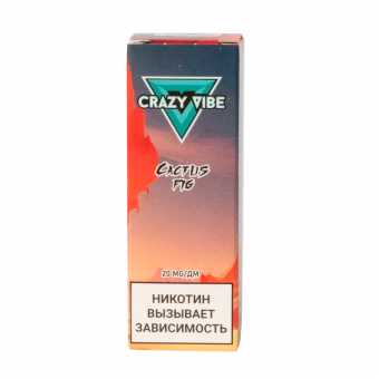Жидкость CRAZY VIBE SALT - Cactus Fig (Кактус Инжир) 30мл 20мг