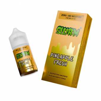 Жидкость SLURM SALT - Pineapple Fresh (Кислый ананасовый сок) 27мл 0мг