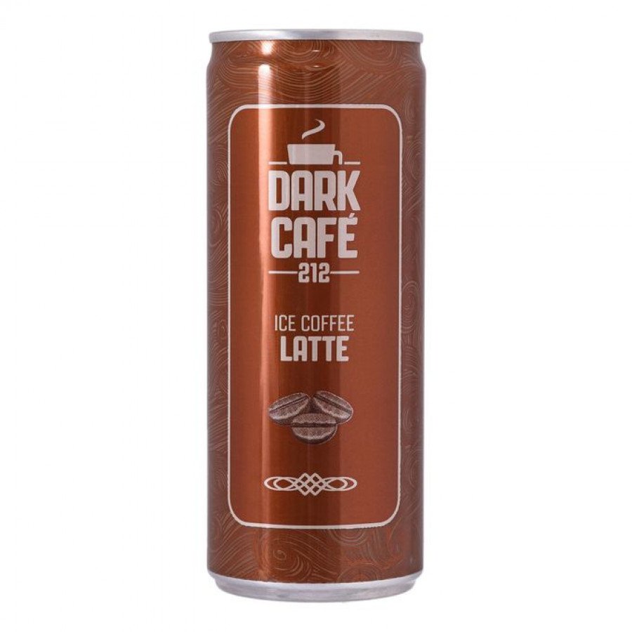 Фото и внешний вид — Напиток кофейный DARK CAFE - LATTE 250мл (12шт/уп)