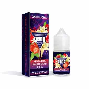 Жидкость GANG SALT - Клубника Ванильная Кола 30мл strong