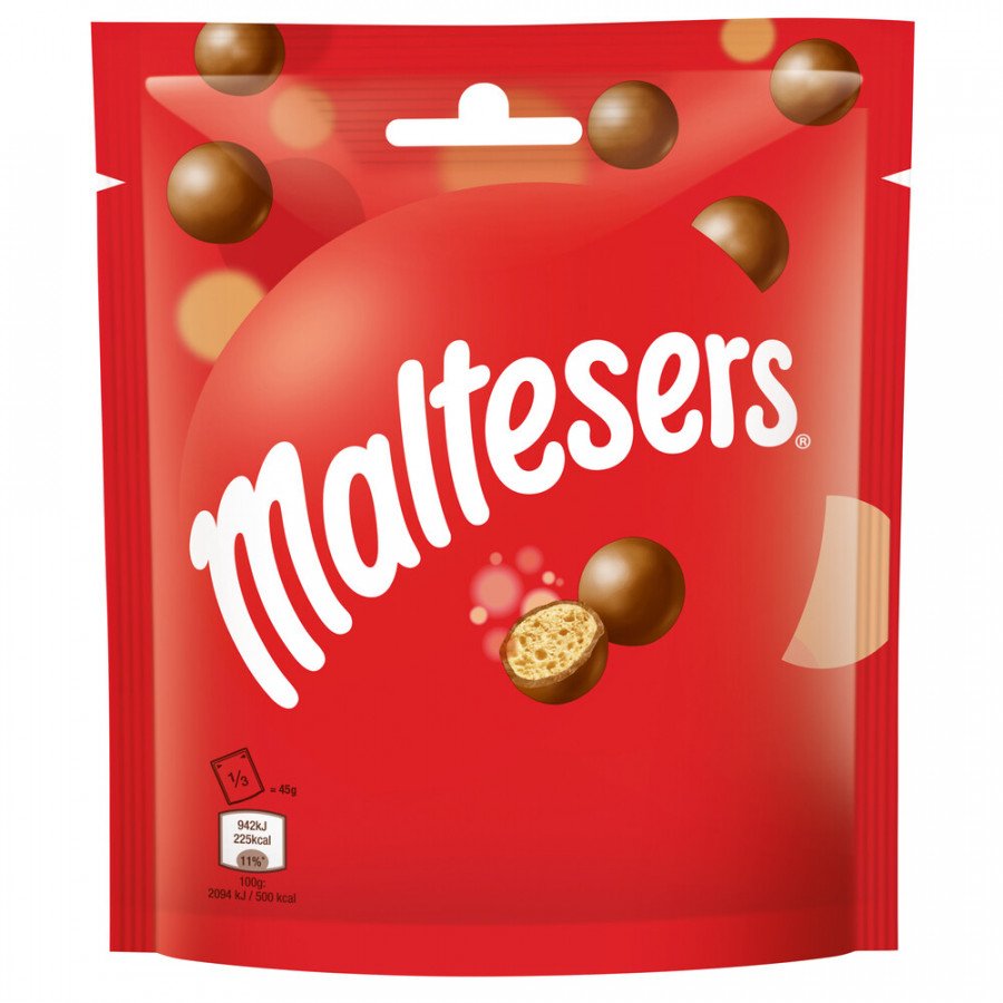 Фото и внешний вид — Maltesers шоколадные шарики 135г (20шт/уп)