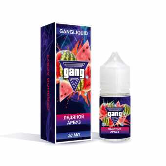 Жидкость GANG SALT - Ледяной Арбуз 30мл 20мг