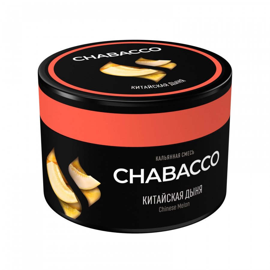 Фото и внешний вид — Смесь для кальяна Chabacco 40г medium - Chinese Melon (Китайская дыня)