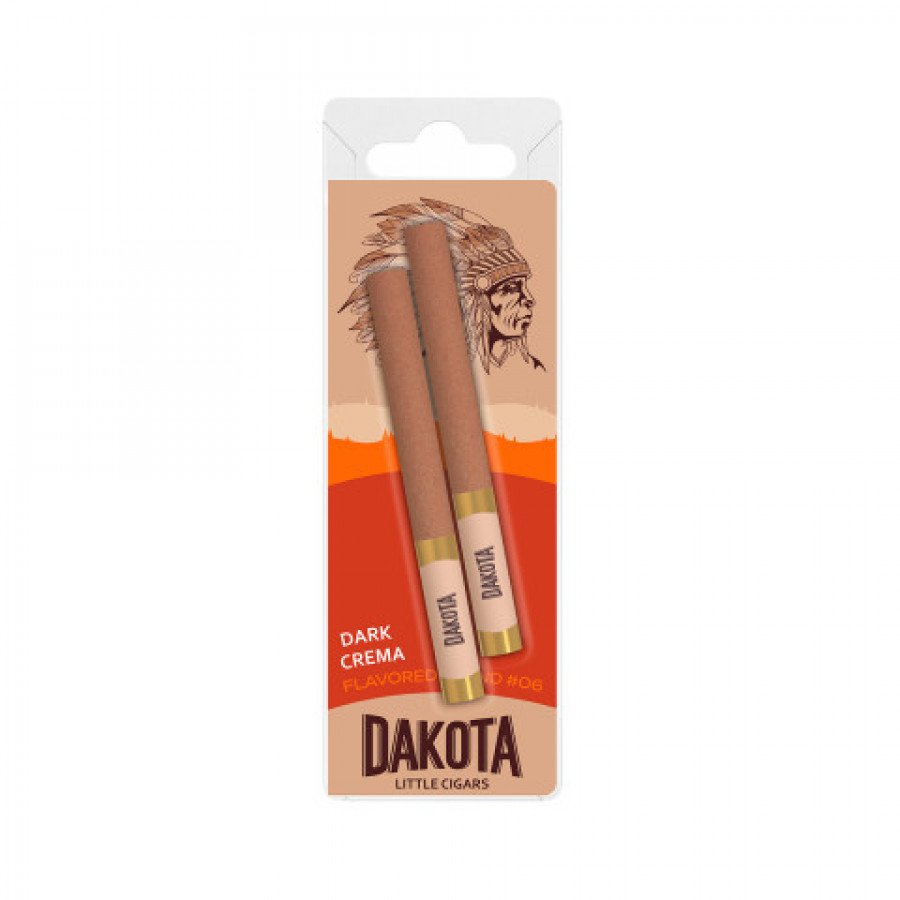 Фото и внешний вид — Сигариллы Dakota Dark Crema 2шт