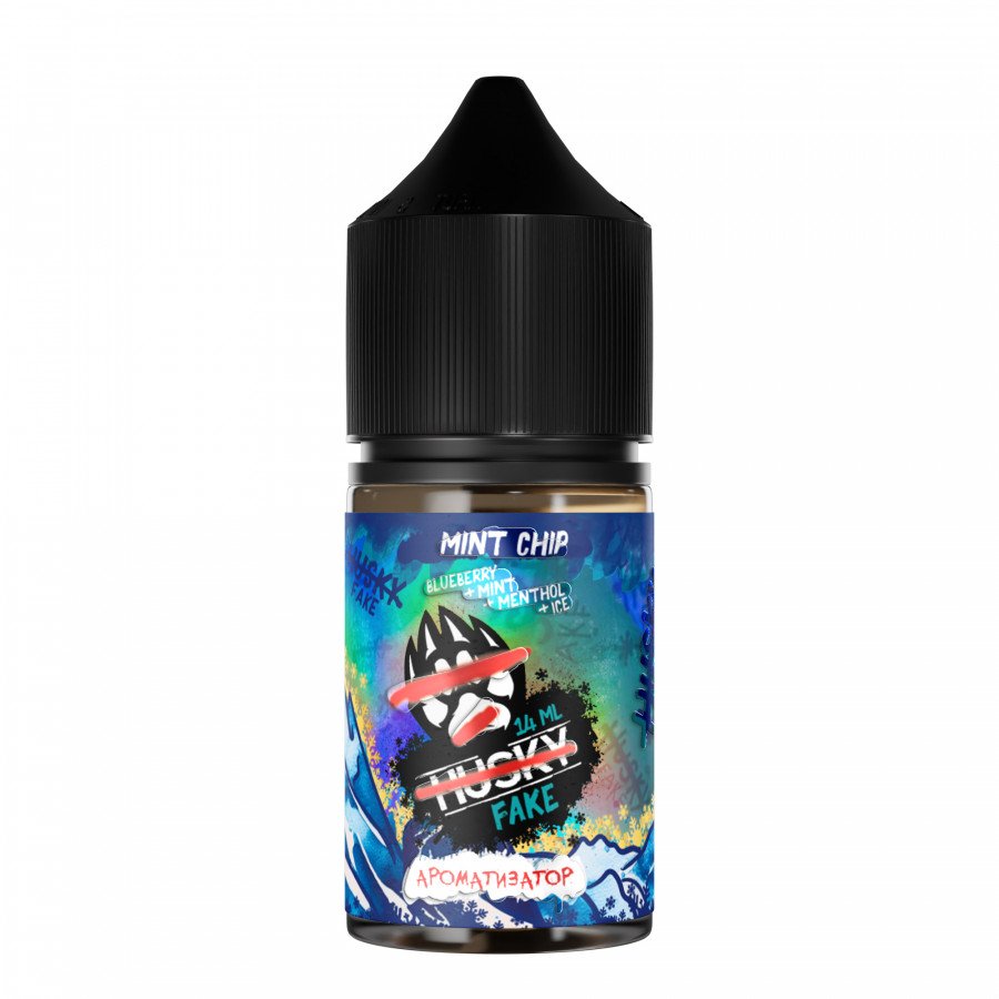 Фото и внешний вид — Конструктор HUSKY IMPORT - Mint Chip (Черника Мята Ментол Лед) 30мл 0мг