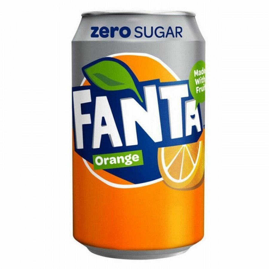 Фото и внешний вид — Fanta - Orange Zero 330мл