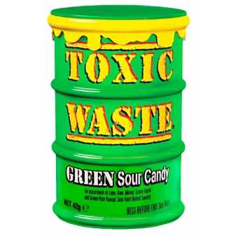 Токсик Леденцы Грин 42гр (зеленая бочка) (12шт/уп)*12