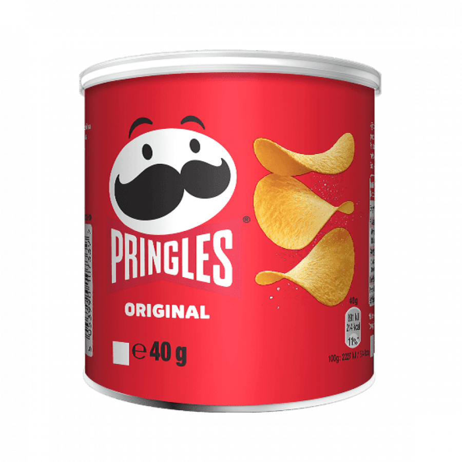 Фото и внешний вид — Принглс Оригинал 40гр (12шт/уп)