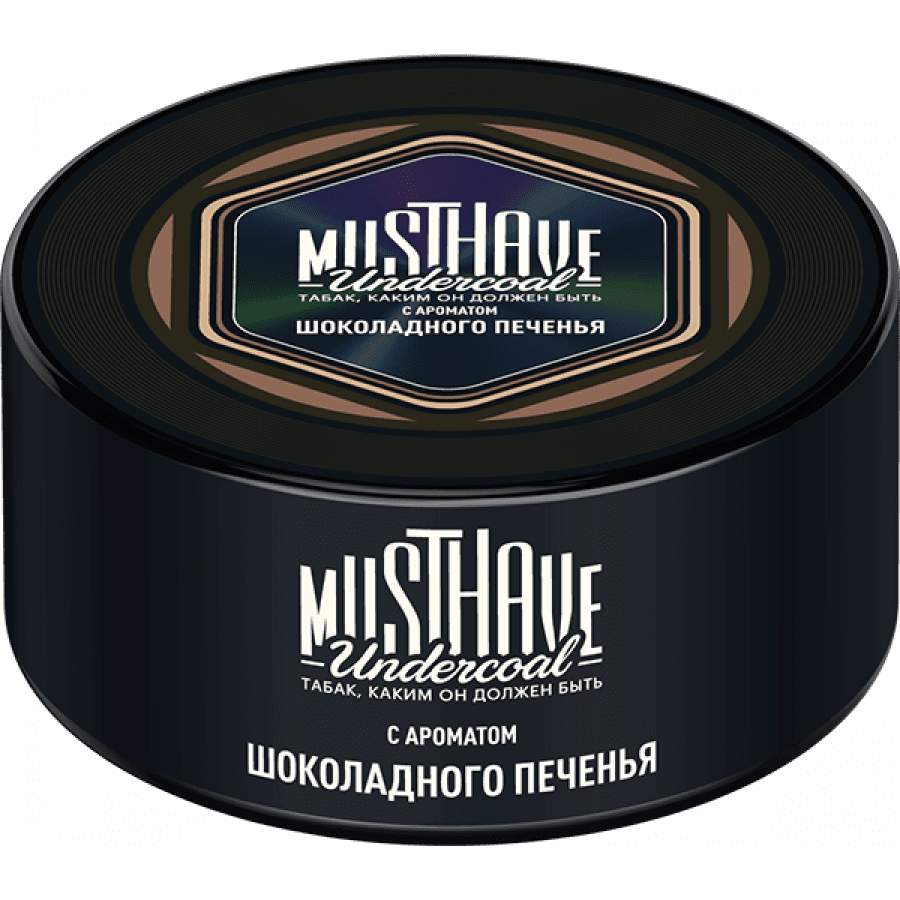 Фото и внешний вид — Табак для кальяна MUST HAVE 125г - с ароматом Шоколадного Печенья