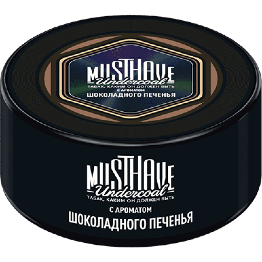 Фото и внешний вид — Табак для кальяна MUST HAVE 25г - с ароматом Шоколадного Печенья
