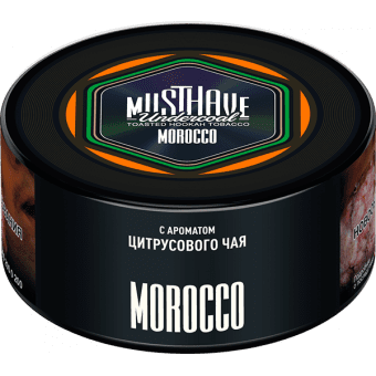 Табак для кальяна MUST HAVE 125гр - Morocco (с ароматом Цитрусового чая) 