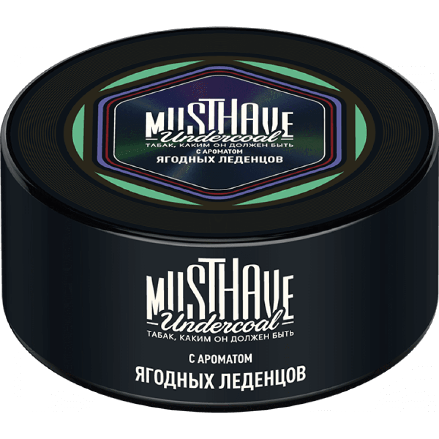 Фото и внешний вид — Табак для кальяна MUST HAVE 125г - с ароматом Ягодных леденцов