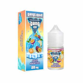 Жидкость GANG ICE SALT - Дыня Маракуйя 30мл 20мг