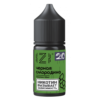 Жидкость IZI V2 SALT - Черная смородина 30мл strong