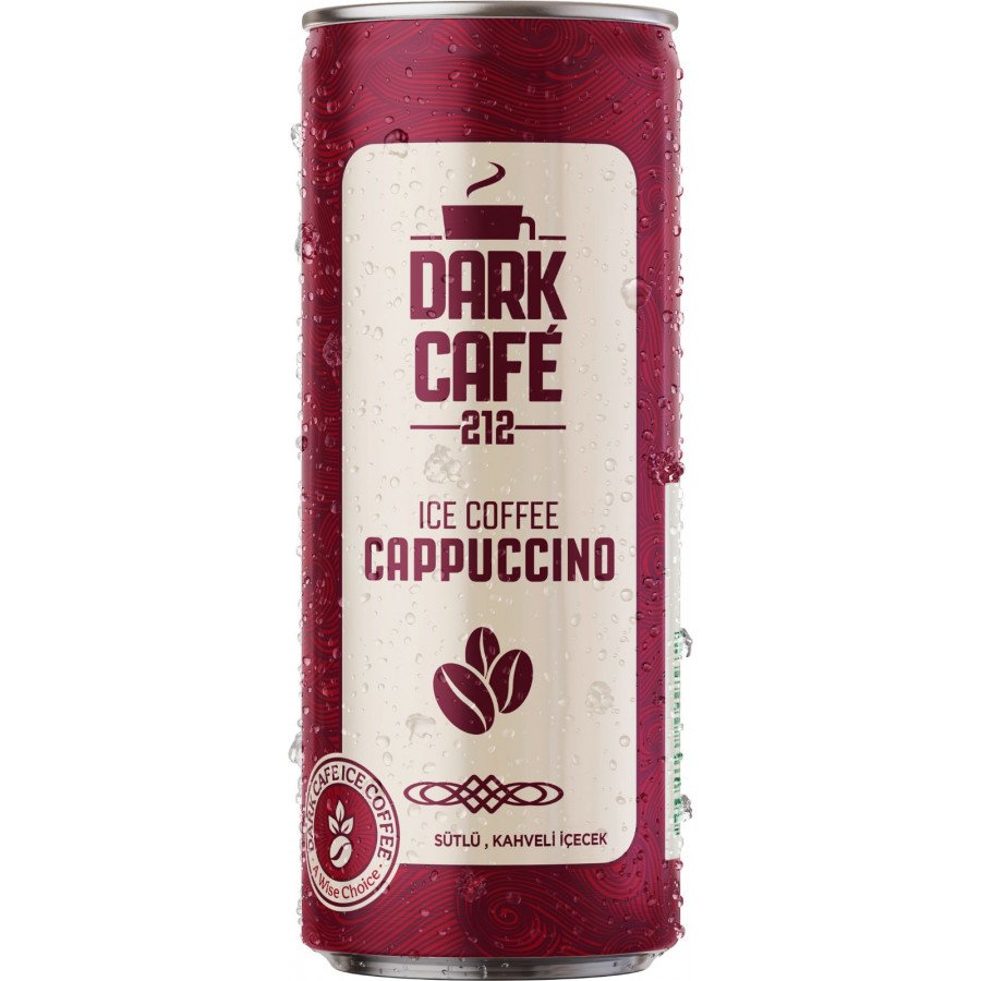 Фото и внешний вид — Напиток кофейный DARK CAFE - CAPPUCCINO 250мл (12шт/уп)