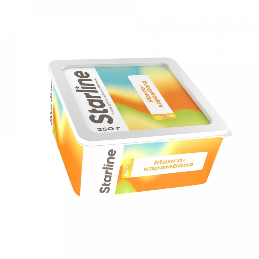 Фото и внешний вид — Табак для кальяна Старлайн (Манго карамбола), 250 г