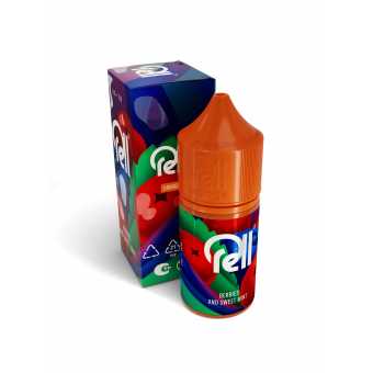 Жидкость RELL ORANGE SALT - Berries Sweet Mint (Ягоды сладая мята) 28мл 0мг