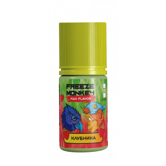 Жидкость FREEZE MONKEY SALT - Клубника 30мл strong
