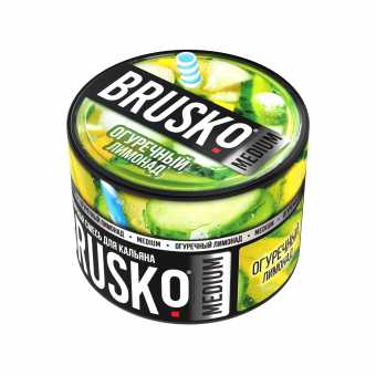 Смесь для кальяна BRUSKO 50г - Огуречный лимонад