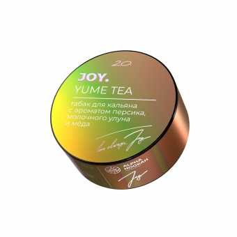 Табак для кальяна JOY 25г - Yume Tea (Персик Молочный Улун Мед)