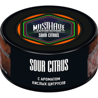Табак для кальяна MUST HAVE 25гр - Sour Citrus (с ароматом Кислых Цитрусов) 