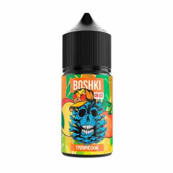 Жидкость BOSHKI ON ICE SALT - Тропические (Холодный коктейль из манго и мандарина) 30мл strong