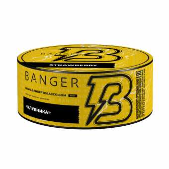 Табак для кальяна BANGER 100гр - Strawberry (Клубника)