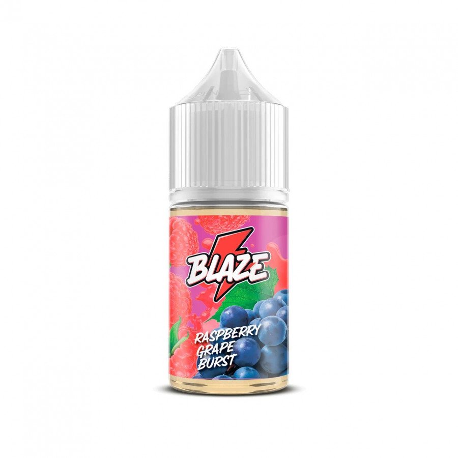 Фото и внешний вид — Жидкость BLAZE SALT - Raspberry Grape Burst (Малина виноград) 30мл 20мг