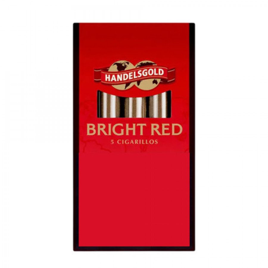 Фото и внешний вид — Сигариллы HANDELSGOLD - Bright Red (Клубника) 5шт