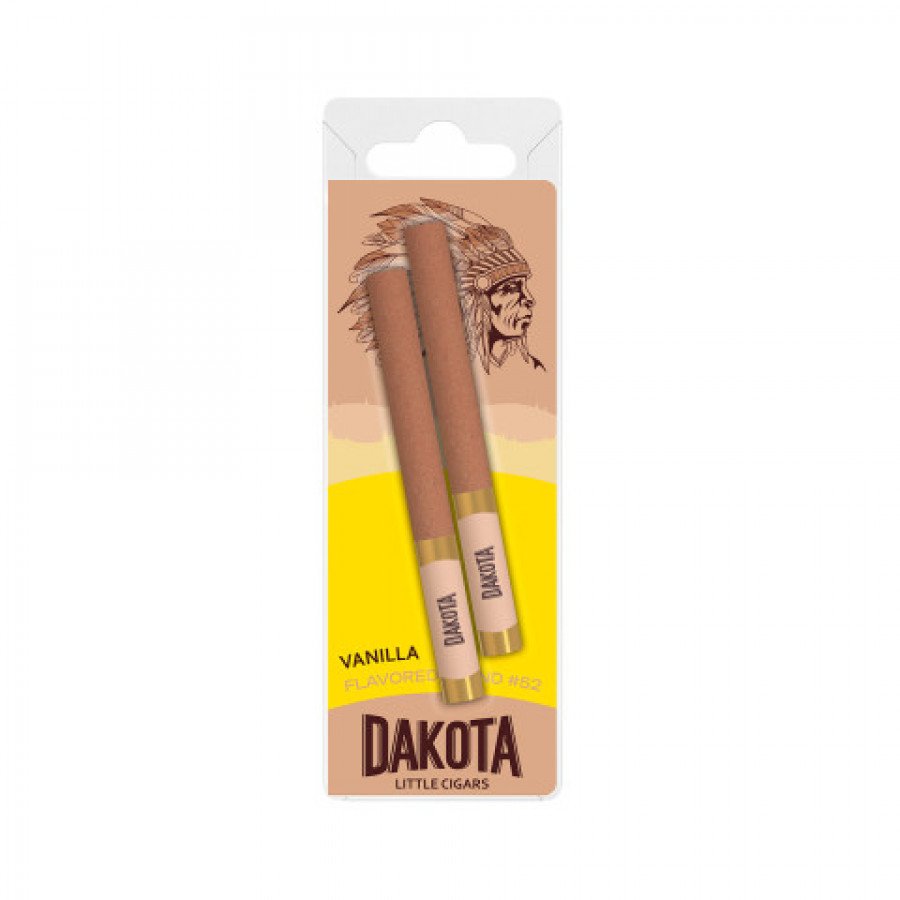Фото и внешний вид — Сигариллы Dakota Ваниль 2шт