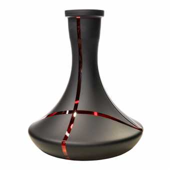 Колба VESSEL GLASS Крафт - Полоски Красные