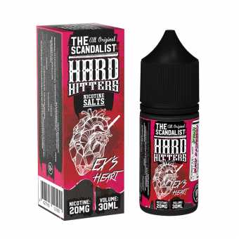 Жидкость THE SCANDALIST HARDHITTERS SALT - Ex's Heart (Малина киви) 30мл 20мг