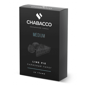 Смесь для кальяна Chabacco 50гр medium - Lime Pie (Лаймовый пирог)