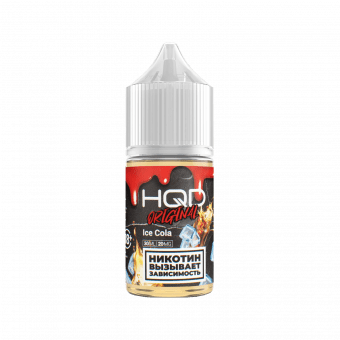 Жидкость HQD ORIGINAL SALT - Ice Cola (Кола) 30мл strong