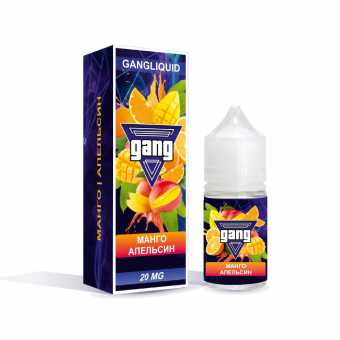Жидкость GANG SALT - Манго Апельсин 30мл 20мг