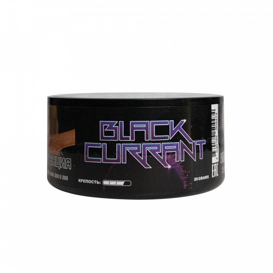 Фото и внешний вид — Табак для кальяна DUFT 20г - Black Currant (Черная смородина)