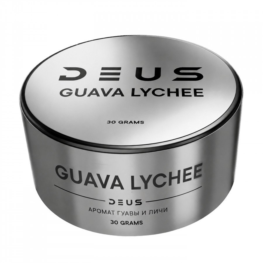Фото и внешний вид — Табак для кальяна DEUS 30г - Guava Lychee (Аромат Гуава Личи)