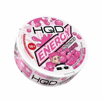 Энергетические паучи HQD Energy - Pinq (Бабл Гам)