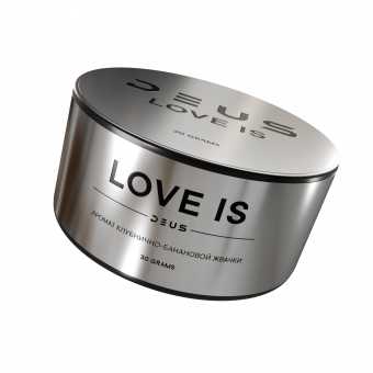 Табак для кальяна DEUS 30г - Love is (Клубнично-банановая жвачка)
