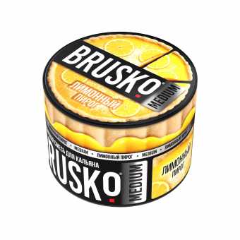 Смесь для кальяна BRUSKO 50г - Лимонный пирог