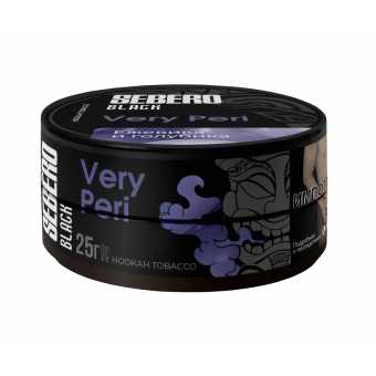 Табак для кальяна SEBERO BLACK 25г - Very Peri (Ежевика голубика)