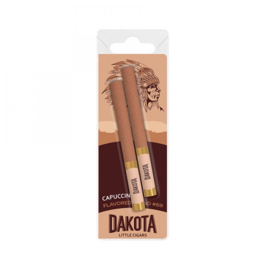 Фото и внешний вид — Сигариллы Dakota Капучино 2шт