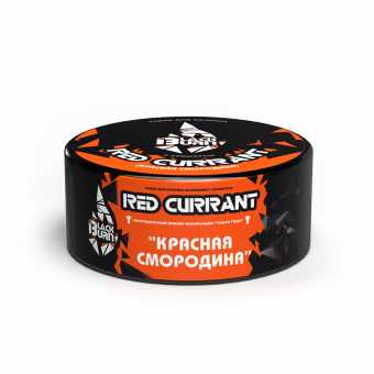 Табак для кальяна BURN BLACK 100гр - Red Currant (Красная смородина)