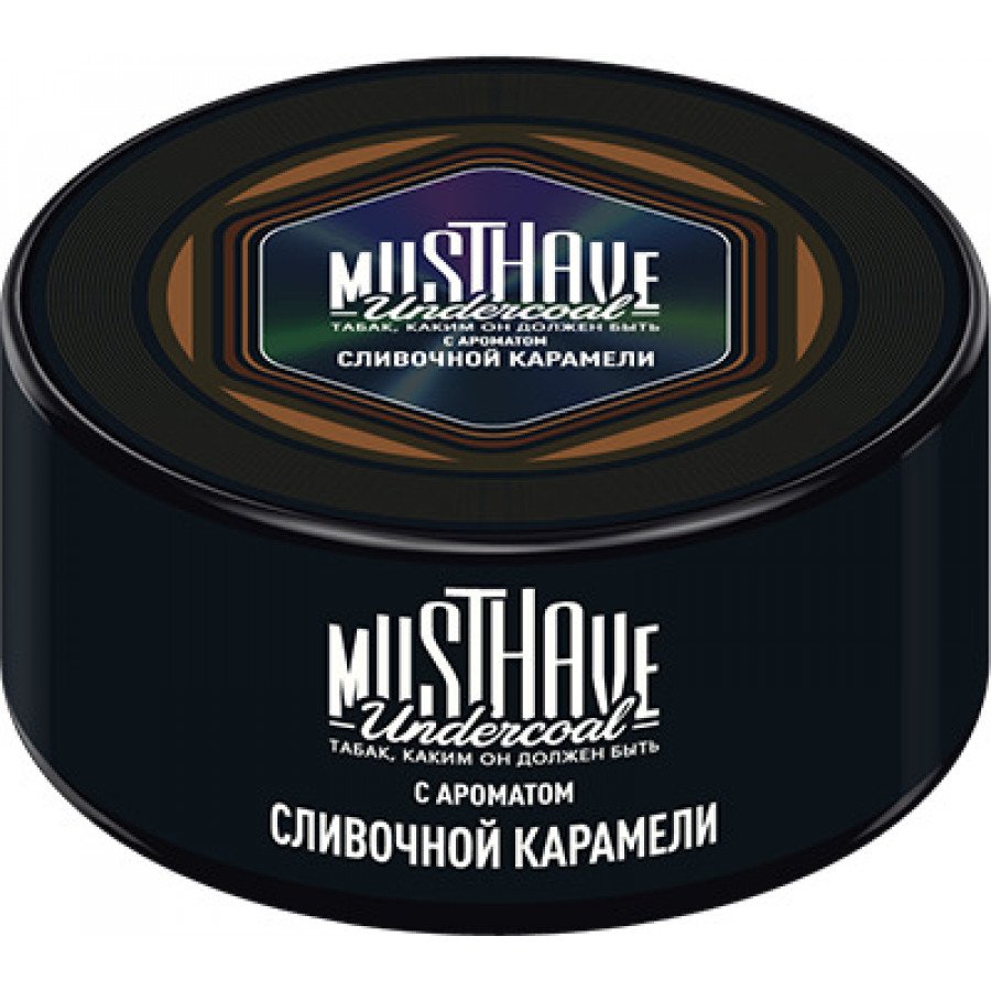 Фото и внешний вид — Табак для кальяна MUST HAVE 25г - с ароматом Сливочной Карамели