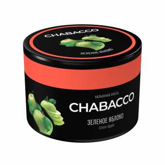 Смесь для кальяна Chabacco 40г medium - Green Apple (Зеленое Яблоко)