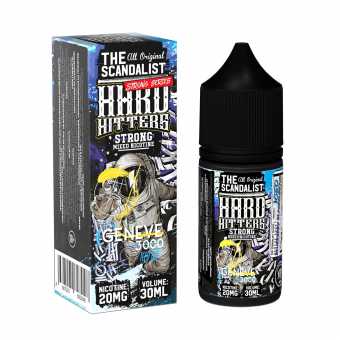 Жидкость THE SCANDALIST HARDHITTERS SALT - Geneve 3000 (Чернично-смородиновая содовая) 30мл strong