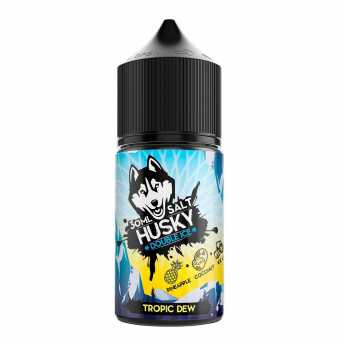 Жидкость HUSKY DOUBLE ICE SALT - Tropic Dew (Ледяной ананас с кокосом) 30мл strong