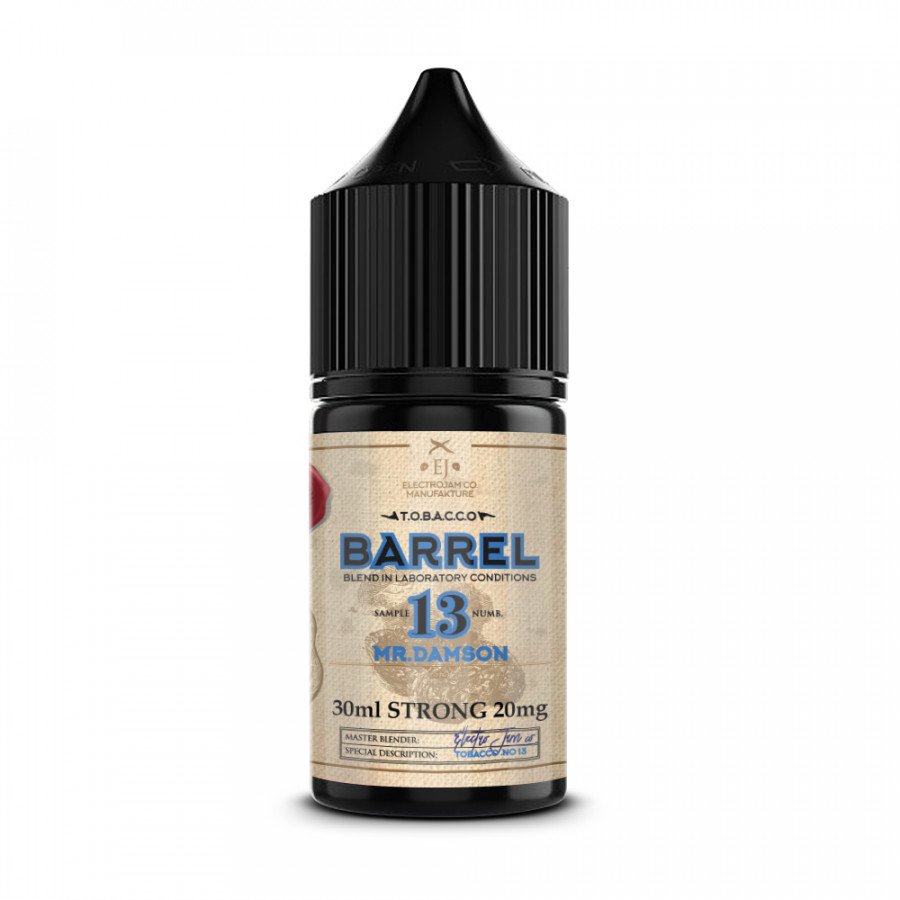 Фото и внешний вид — Жидкость ELECTROJAM TOBACCO SALT - Mr. Damson (Табак с черносливом) 30мл strong